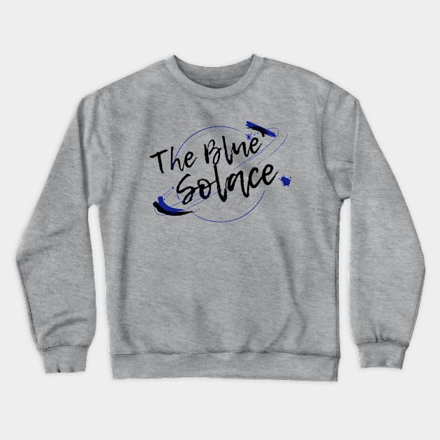 The Blue Solace Logo Crewneck Sweatshirt by cwgrayauthor